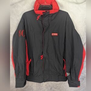 Columbia Small 80th Anniversary Bugaboo Coat Red Black OUTER JACKET ONLY